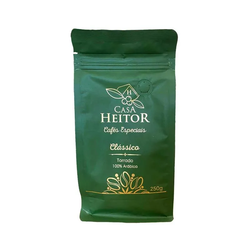 Café Casa Heitor Clássico Em Grãos 250 G