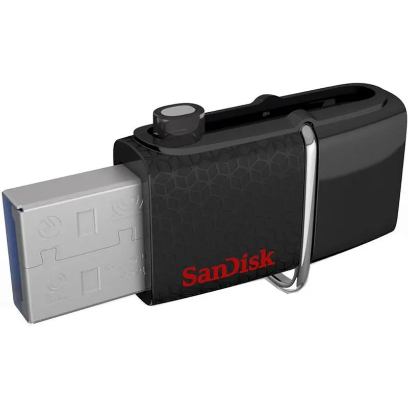 Unidade Flash Usb Sandisk Ultra Dual 64gb Preta (sddd2-064g-a46)