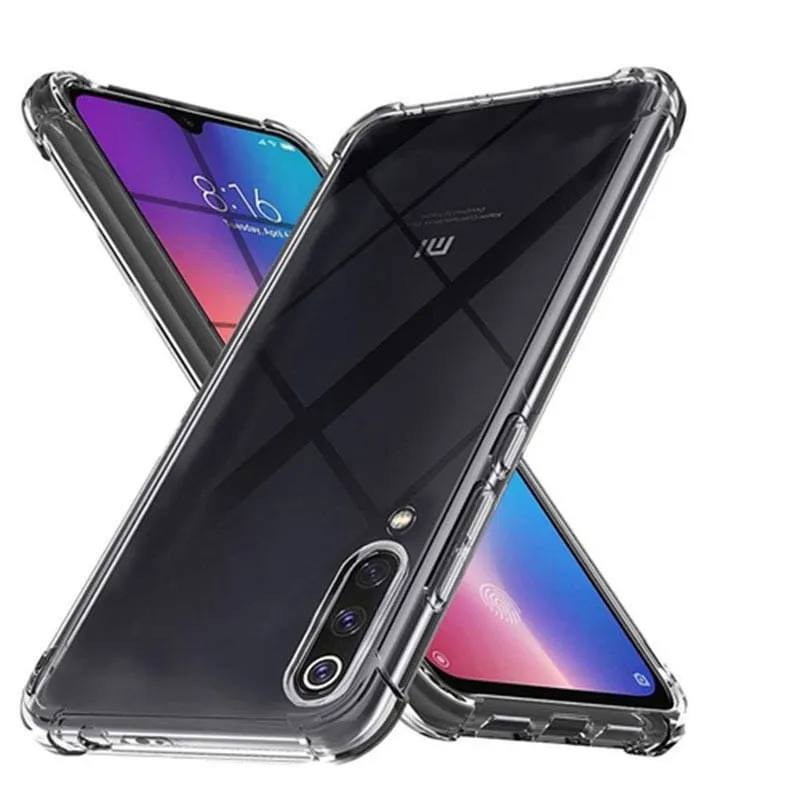 Capa Transparente Xiaomi Mi 9 Lite Antichoque Silicone Tpu