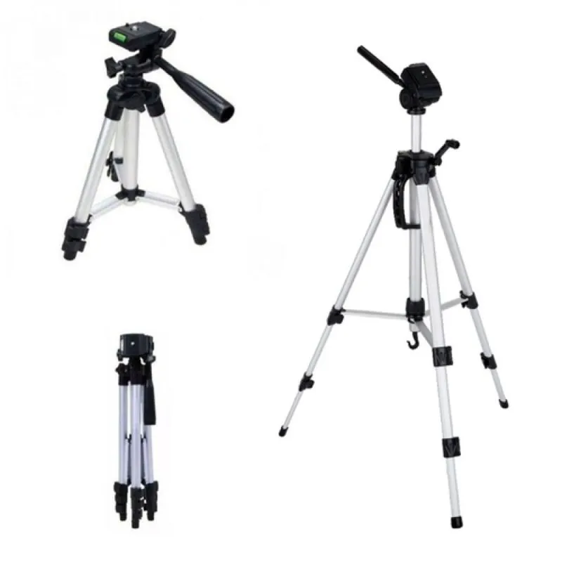 Tripé Tripod Telescópico Alumínio 1,5M MTG-102 Tomate Profissional Para Câmeras Filmadoras