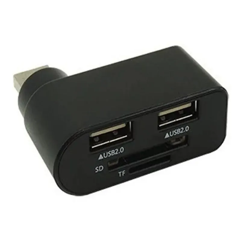 Leitor De Cartão Sd Mini Sd Tf Hub Porta Usb 2.0 Pc Notebook