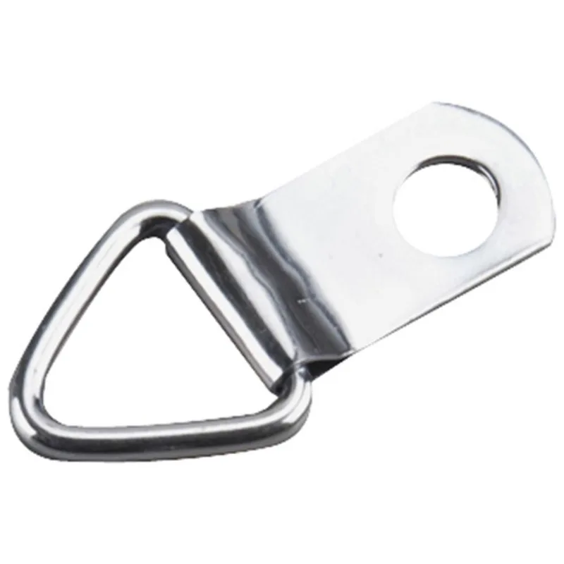 Richelieu Wall Picture Eyelet Hangers with Screws - Zinc-Plated Metal - 20-lb Capacity - 6 Per Pack