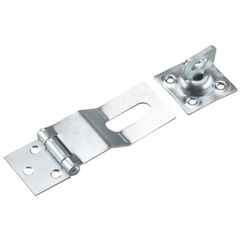 Onward Swivel Hasp - Zinc Finish - Steel - 3 1/2-in Strap L