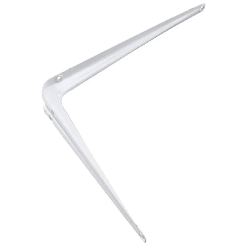 Onward Shelf Brackets - White - Steel - 8 55/64-in L x 1 29/64-in W