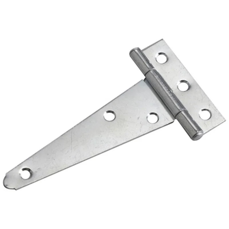 Onward Light Duty Steel T-Hinge - 4-in H - Zinc - Silver - Non-Removable Pin