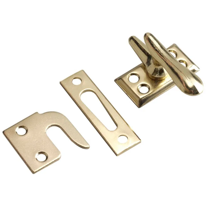 Onward Casement Latch - Steel - Brass - Reversible - 5 Per Pack