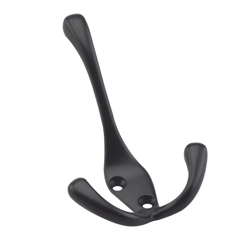 Onward Triple Utility Hook 2.78 x 3.84-in in Black Metal