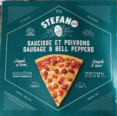 Pizza saucisses poivron