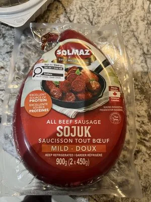 All beef sausage