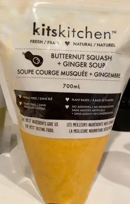 Butternut squash + ginger soup