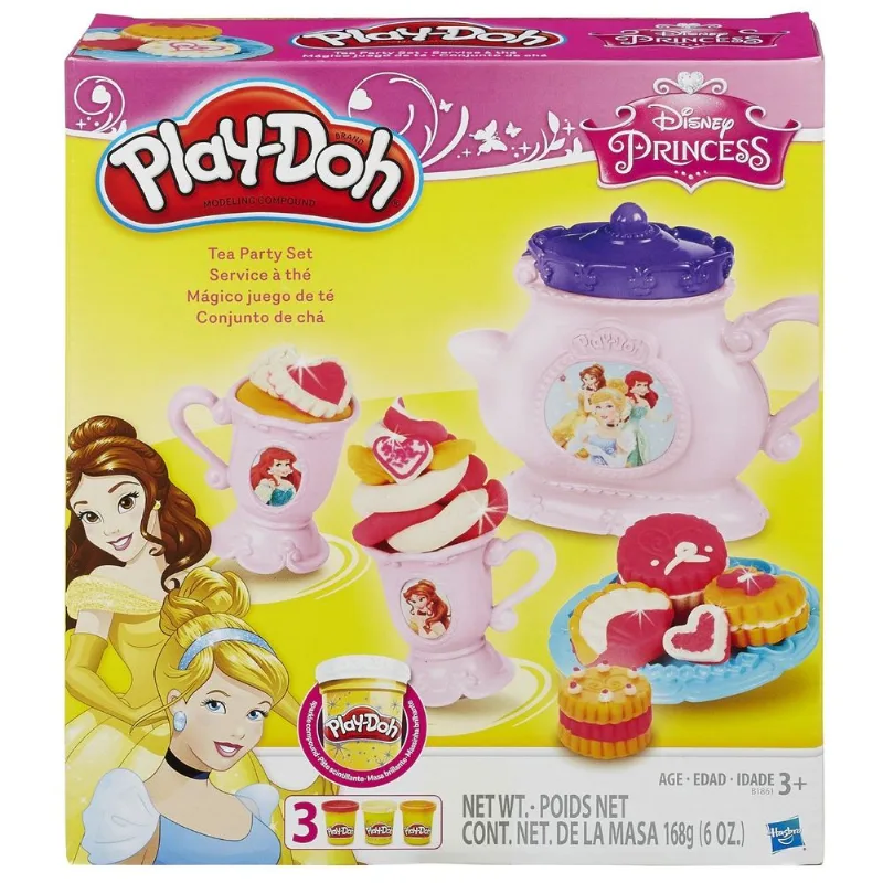 Play-Doh - Princesas Disney - Conjunto de Chá - Hasbro