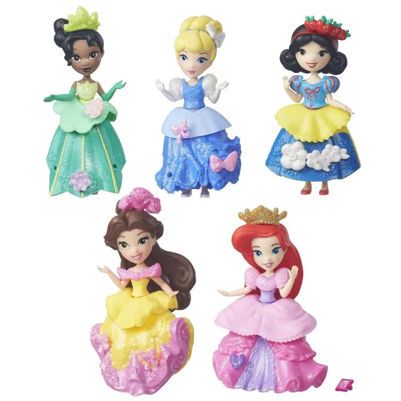 Conjunto Mini Princesas Disney C/5 Bonecas - Hasbro