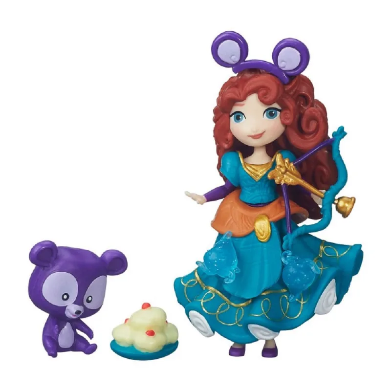 Boneca Princesas Disney - Mini Princesa e Amigo - Aventuras de Merida B5332 - Hasbro