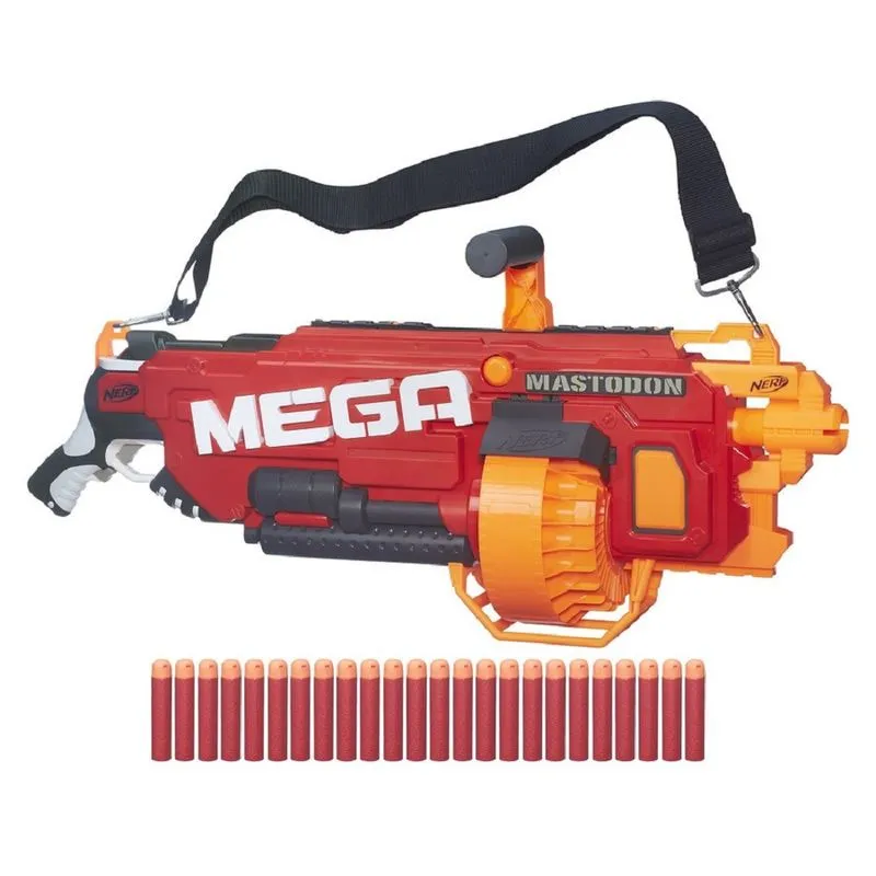 Nerf - Lançador N-Strike Mega Mastodon - Hasbro