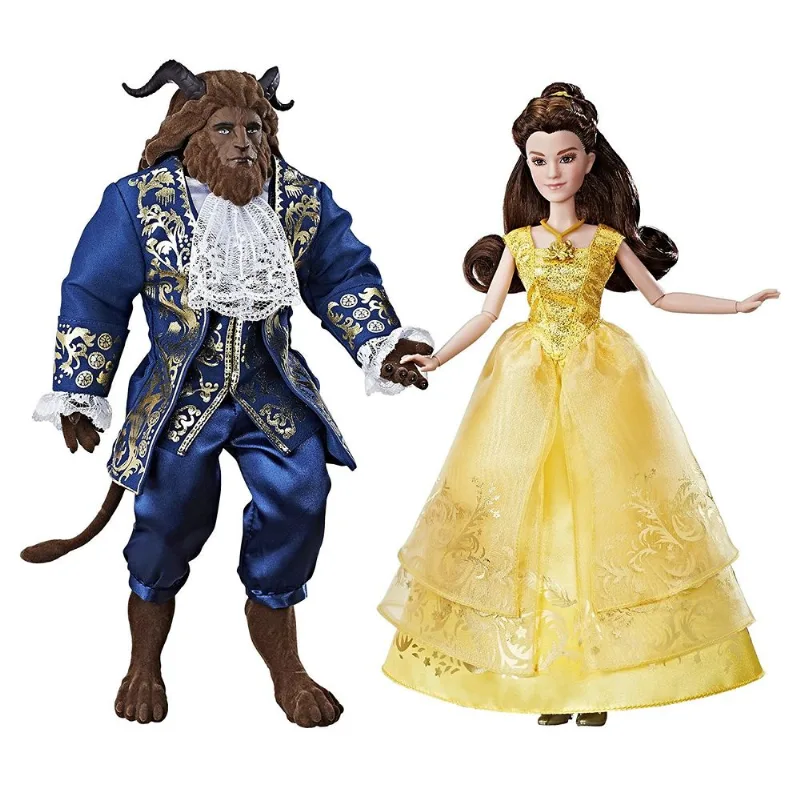 Bonecos a Bela e a Fera - o Grande Romance - Hasbro