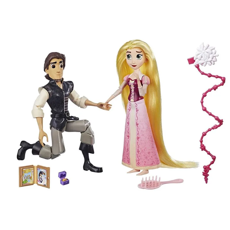 Boneca Enrolados Disney - Rapunzel & José Bezerra - Noivado Real C1750 - Hasbro