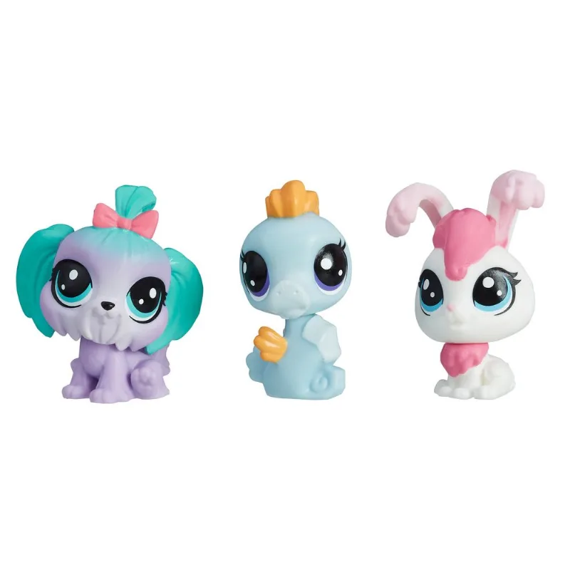 Littlest Pet Shop - Pack com 3 Figuras Série 2 E0456