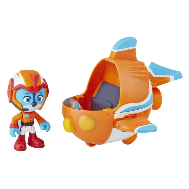 Figura E Veículo Swift De Top Wing Da Hasbro Para Crianças 3+