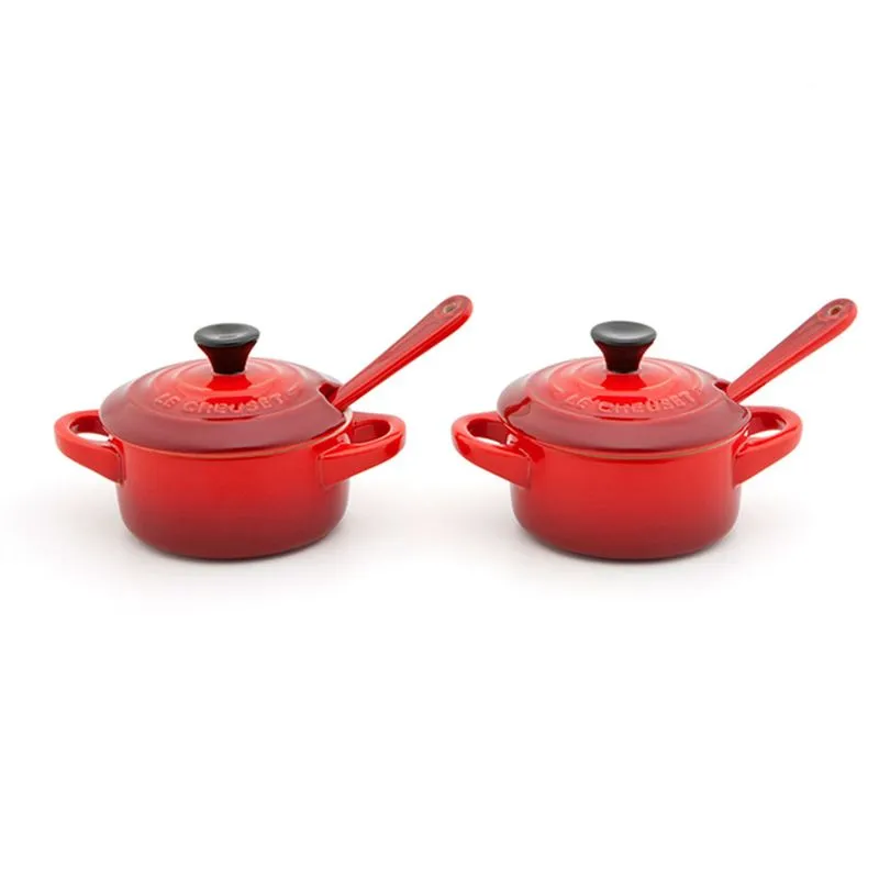 Potes Kit 2 Peças Molho e Condimento Vermelho Le Creuset