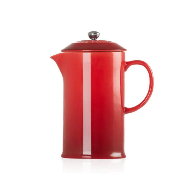 PRENSA LE CREUSET FRANCESA PARA CAFÉ EM CERÂMICA 1L Vermelho