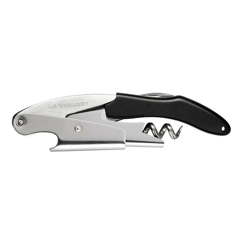 Saca Rolhas Modelo Garçom Wt-110 Preto Black Onix Le Creuset
