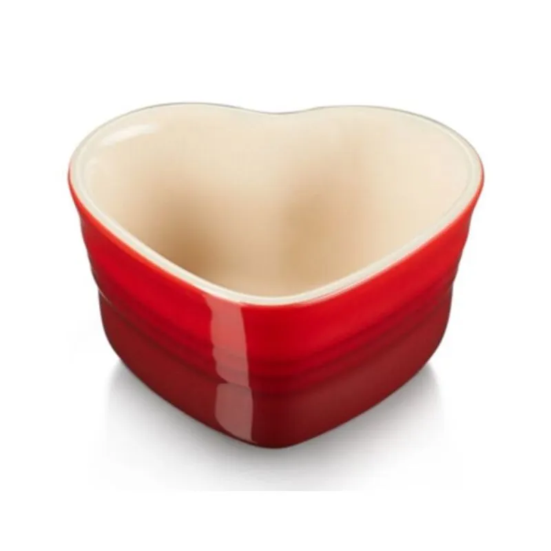 RAMEKIN CORAÇÃO LE CREUSET 300ML EM CERÂMICA VERMELHO 80402300600006
