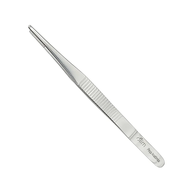 Pinça Anatômica 14 Cm Aço Inoxidavel Slim