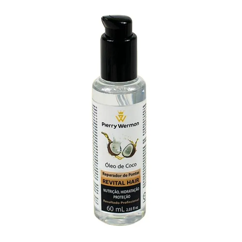 Óleo De Coco Reparador De Pontas (revital Hair) 60ml