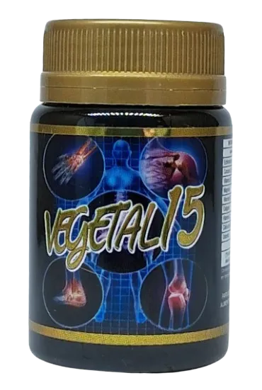 Vegetal 15 - 25gm - 15 cápsulas - Casa Natural Biguaçu