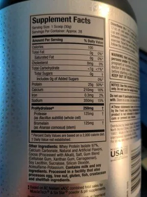 NitroTech Elite Whey Isolate