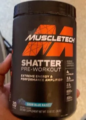 Shatter pre workout