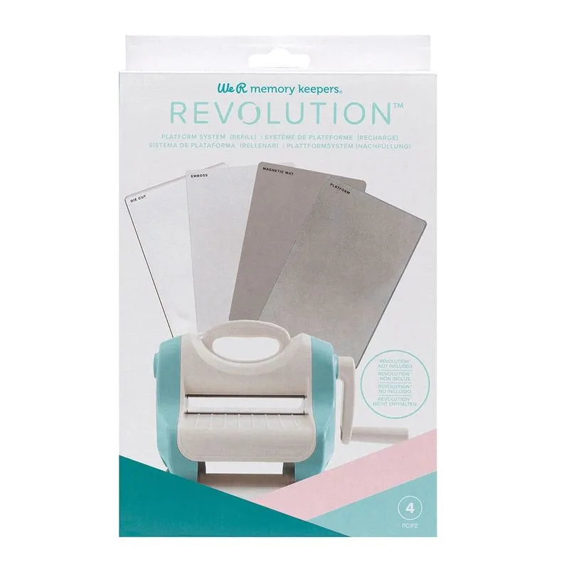 Kit de Plataforma Revolution We R - Kit com 4 Peças