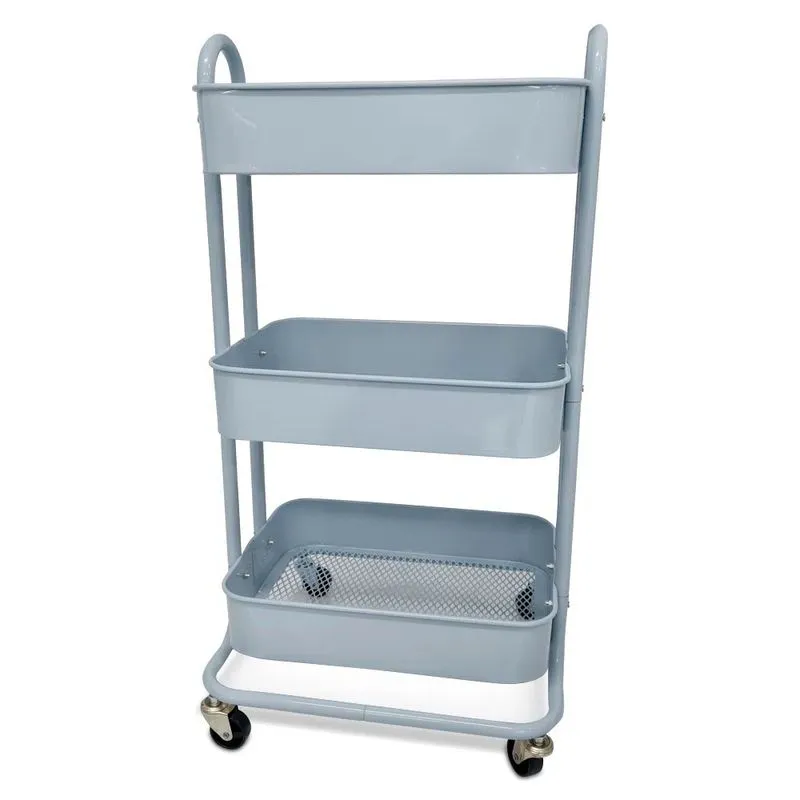 Carrinho Organizador com rodinhas A La Cart Cinza - We R