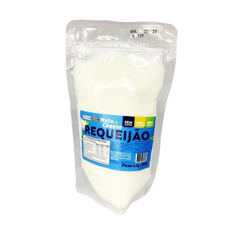 Requeijão Tradicional 100% Vegetal Sem Lactose 180g
