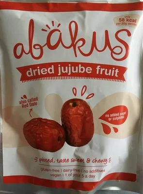 Abakus Dried Pitted Jujube Fruit - 40G