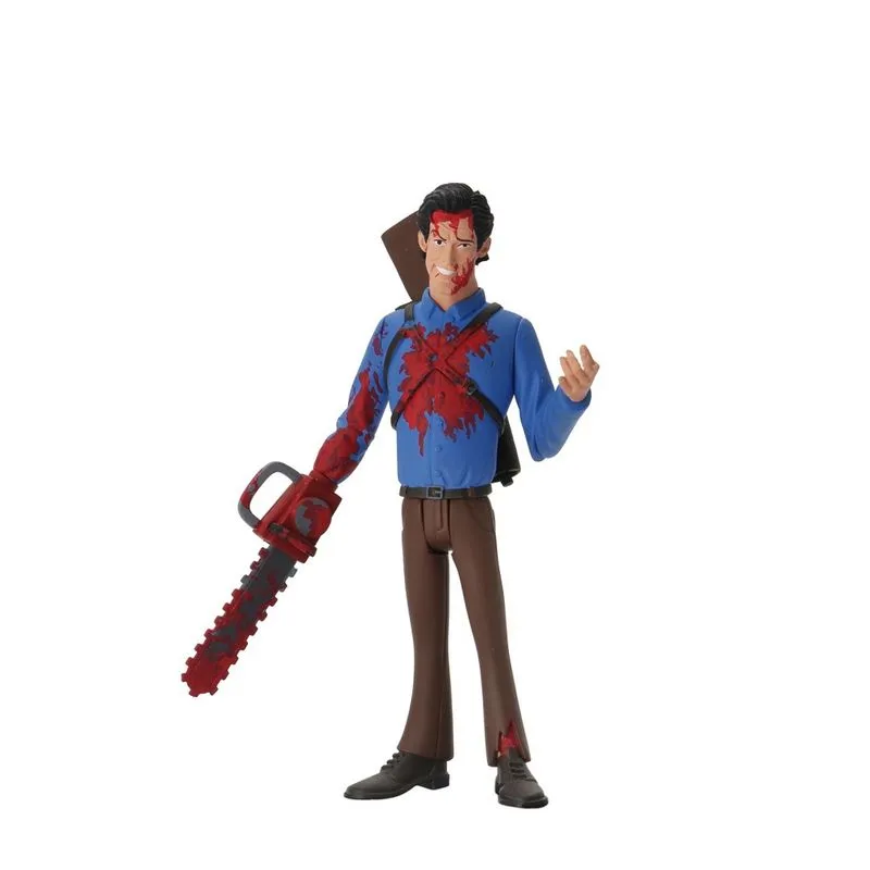 Neca Evil Dead 2 Bloody Ash 6 Toony Terrors 6 Figura de Ação