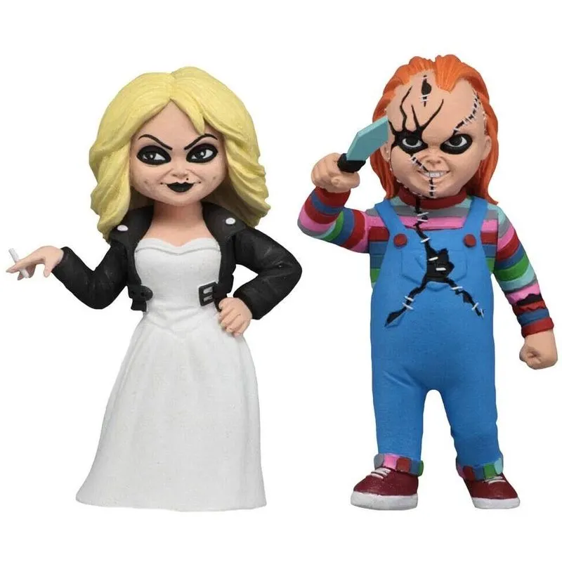 Figuras de Ação de Chucky e Tiffany Toony Terrors 6 2-Pack