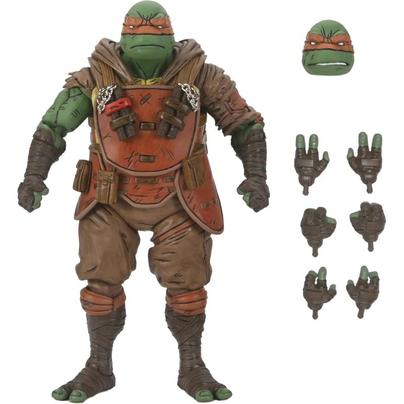Figura Michelangelo (Flashback) – Teenage Mutant Ninja Turtles: The Last Ronin – Ultimate 7" Scale – Neca