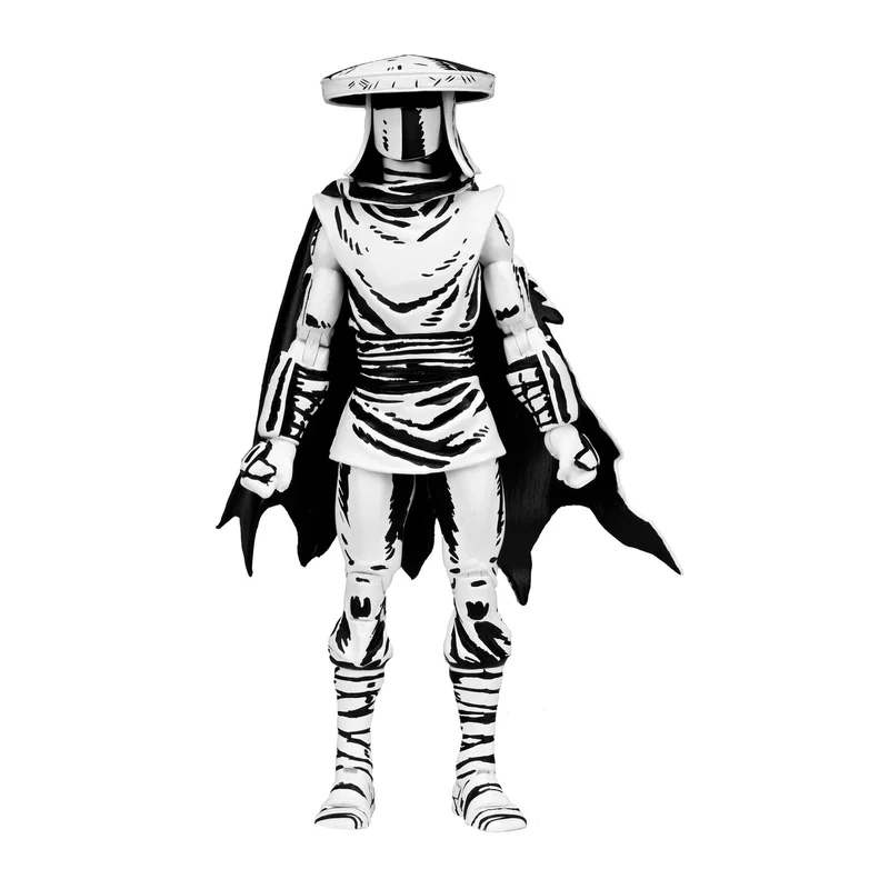 Teenage Mutant Ninja Turtles Actionfigur Elite Foot Ninja Guard Black & White 18 cm