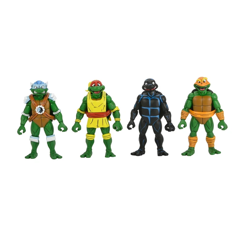 Teenage Mutant Ninja Turtles (Archie Comics) Actionfiguren 4er-Pack Stump Wrestling Turtles 18 cm