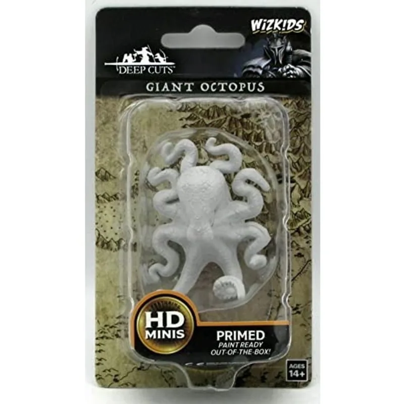 WizKids Deep Cuts Miniaturas não pintadas: Polvo gigante