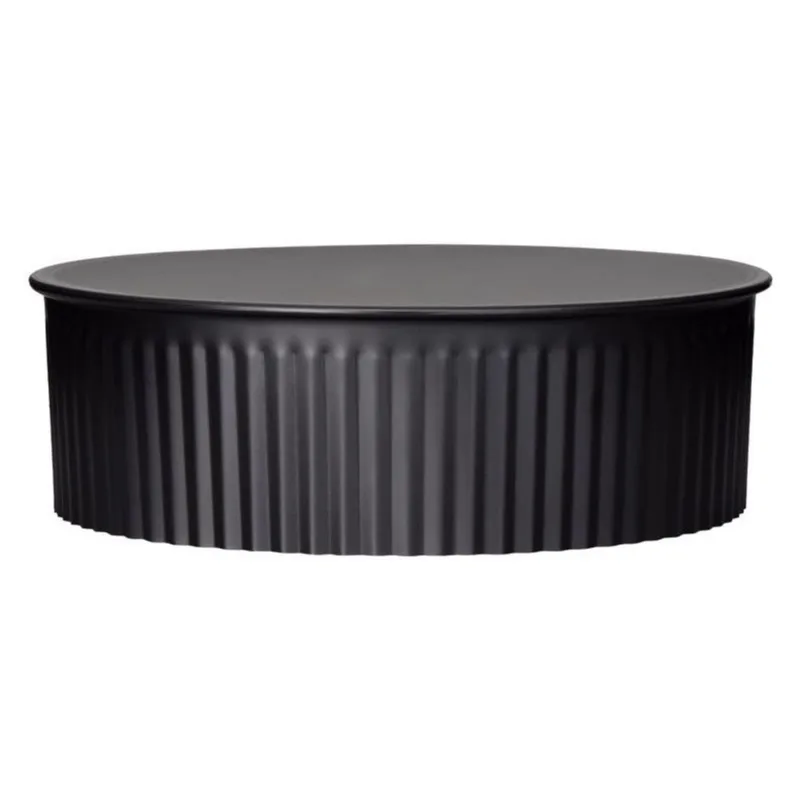 Tampa De Tubo De Fogão Imperial 7 Polegadas D Steel Crimped Black Bm0152