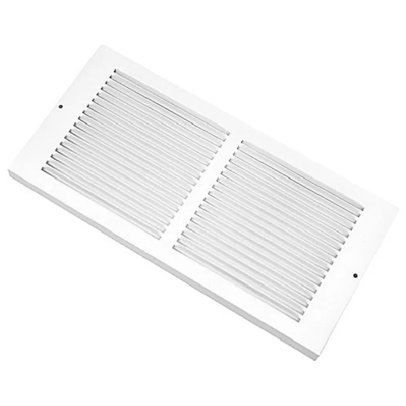 Imperial Baseboard Return Air Grille - Steel - White - 30-in W x 6-in H