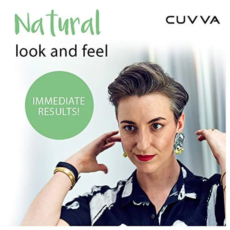 Cuvva Fibras Capilares Para Cabelo Fino (brown Escuro) - Queratina Hair Building Fiber Hair Loss Concealer - Cabelo Mais Grosso Em 15 Segund