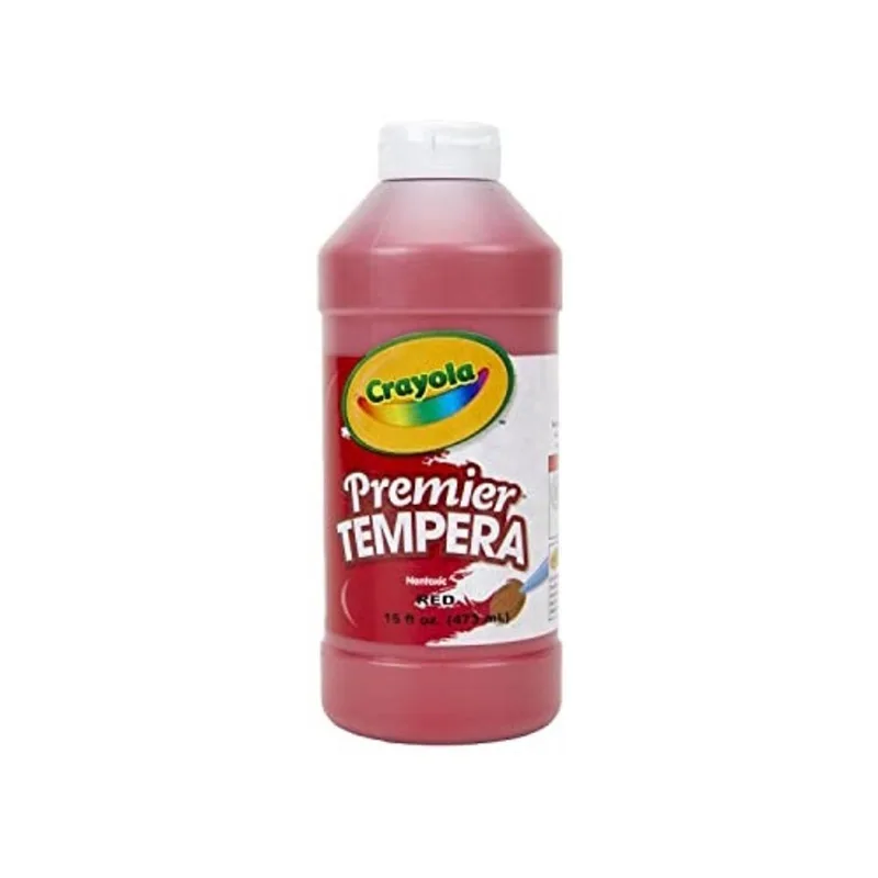 Tinta Tempera Crayola, Vermelha, 473ml