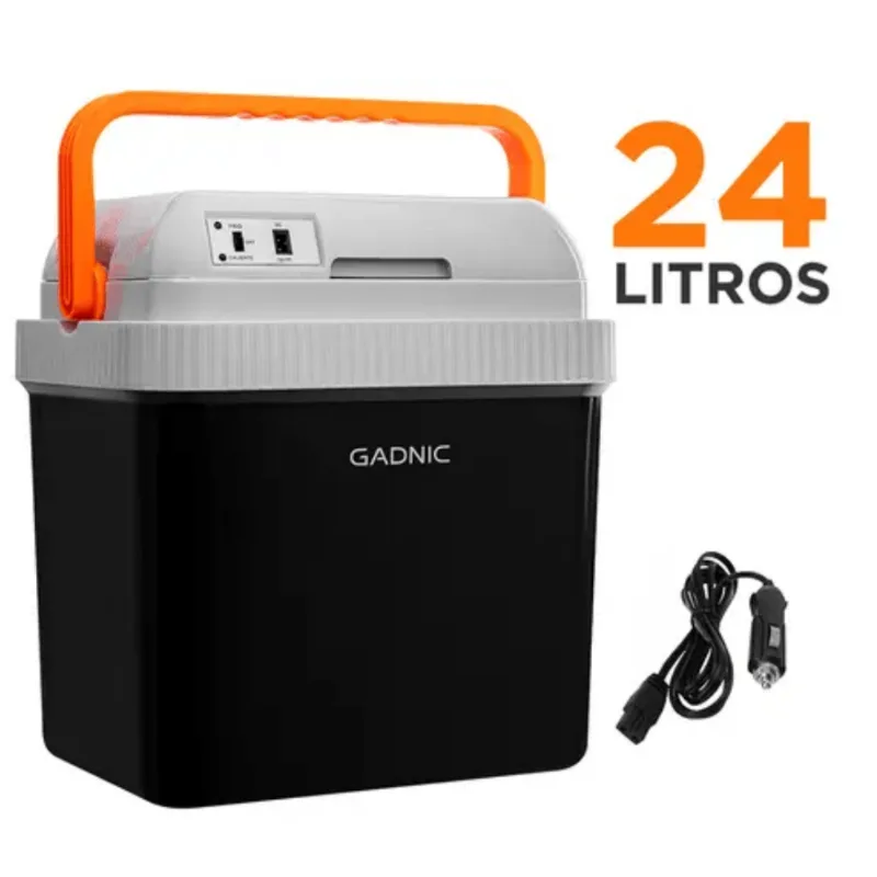 Heladera Portátil Gadnic H800 Eléctrica 12v 24Lts Conserva Frío y Calor