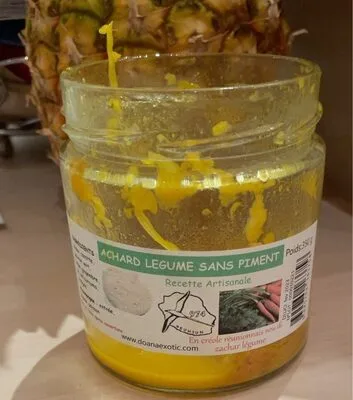 Achard legume sans piment