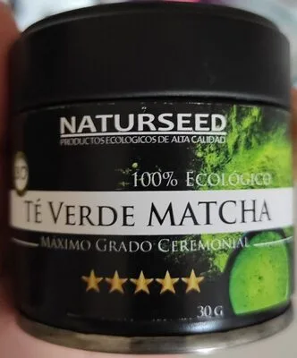 Té verde matcha 100% ecológico