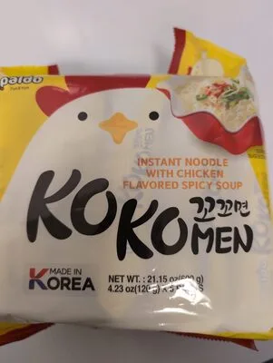 Kokomyun hot spicy chicken soup noodle ramen packs