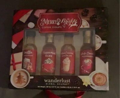 Merry and Bright coffee syrup